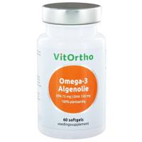 VitOrtho Omega 3 Algenolie Softgels 60st - thumbnail