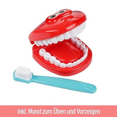 Toi-Toys tandartskoffer met accessoires, 10dlg. - thumbnail