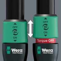 Wera Click-Torque Lock C 3 R/L 05075695001 Momentsleutel Met doorsteekvierkant 1/2 (12.5 mm) 200 - 40 Nm - thumbnail