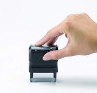 Trodat vervangkussen rood, voor stempel 4912, blister met 2 stuks - thumbnail