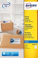 Etiket avery j8169-25 99.1x139mm wit 100st - thumbnail