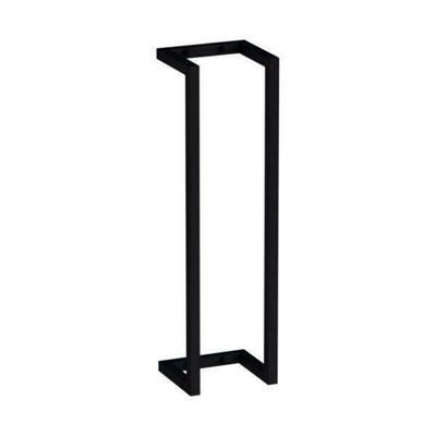 Handdoekenrek Sanilux 60x15x15 cm Staal Mat Zwart Sanilux Handdoekenrek Sanilux 60x15x15 cm Staal Mat Zwart Sanilux