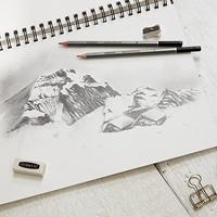 Potlood Derwent Academy 6B5H assorti hardheden blik à 12 stuks - thumbnail