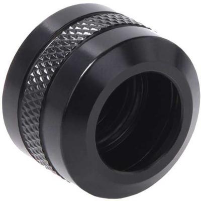 Alphacool Eiszapfen PRO 13 mm HardTube Fitting G1/4 - Deep Black verbinding