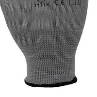 Asatex Handschoen | maat 8 grijs | EN 388 PSA-categorie II | nylon met polyurethaan | 12 paar - 3701/8 3701/8 - thumbnail