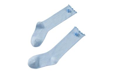 Someone zomer kniekousen meisjes - licht blauw-Savi-Sg-81-A