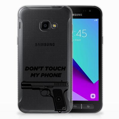 Samsung Galaxy Xcover 4 | Xcover 4s Silicone-hoesje Pistol DTMP Samsung Galaxy Xcover 4 | Xcover 4s Silicone-hoesje Pistol DTMP