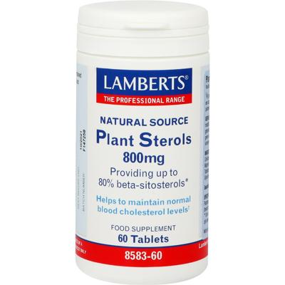 Lamberts Plant sterolen 800mg 60 Tabletten Lamberts Plant sterolen 800mg 60 Tabletten