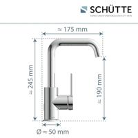 Schutte LOS ANGELES Wastafelkraan | Chroom - 33120 - thumbnail