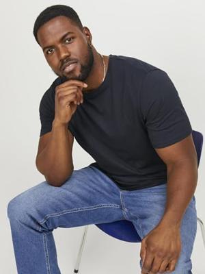 Grote maat heren T-shirt - ronde hals - Big sizes heren ondershirt korte mouwen