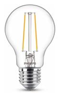 Philips LED GLS E27 1,5-15W 2700K filament helder blister - 5102491 - thumbnail