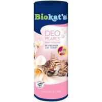 Biokat's Deo Pearls geurverdrijver voor kattenbak Baby Powder 1x - thumbnail
