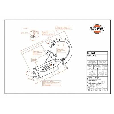 SITO PLUS Geluiddemper "sport schalld sito compl sw