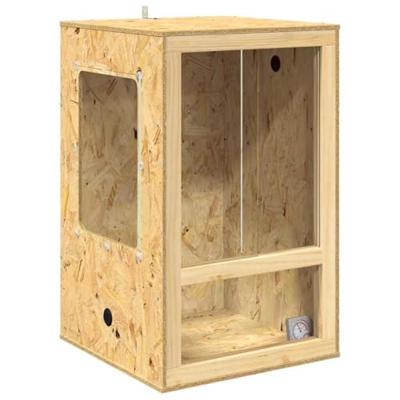 VidaXL Terrarium bruin 50 x 50 x 130 cm osb VidaXL Terrarium bruin 50 x 50 x 130 cm osb