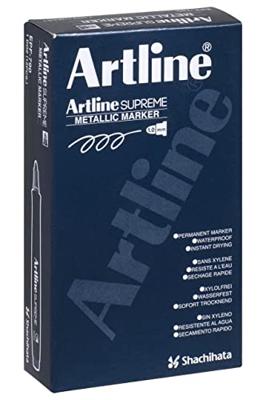 Marker Artline 790 Supreme metal zilver