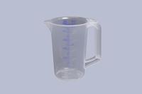Hunersdorff Meetkan | 500 ml polypropyleen transparant | D90xH135 mm | greep gesloten | 1 stuk - 935000 935000 - thumbnail