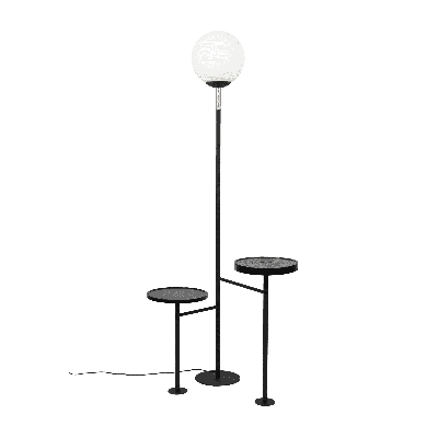 Zuiver Vloerlamp 'Orion' Met oplaadpunt, 163cm hoog