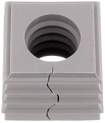 CONTA-CLIP KDS-DE 11-12 GR Afdichtingselement Thermoplastisch elastomeer Grijs 10 stuk(s)