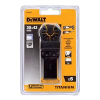 DeWALT DT20727 Multitool Titanium Zaagblad BiM tbv Metaal 31x43mm VE=5 - thumbnail