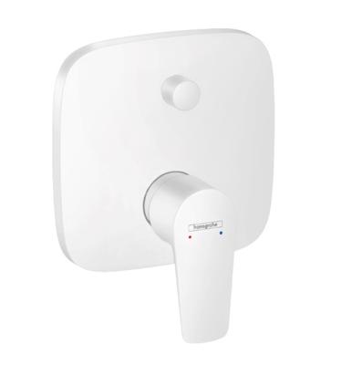 Hansgrohe Talis E ééngreeps badmengkraan afbouwdeel, mat wit