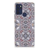Motorola Moto G60s | TPU | Siliconen hoesje | Flower Tiles - thumbnail
