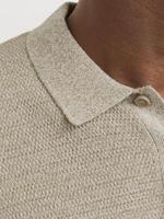 Jack & Jones Jjegeorge Knit Polo Ss Sn Poloshirts Coriander - thumbnail