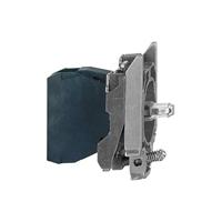 Schneider Electric ZB4BVB1 Fitting Met bevestigingsadapter, Met fitting Wit 24 V/DC, 24 V/AC 1 stuk(s) - thumbnail