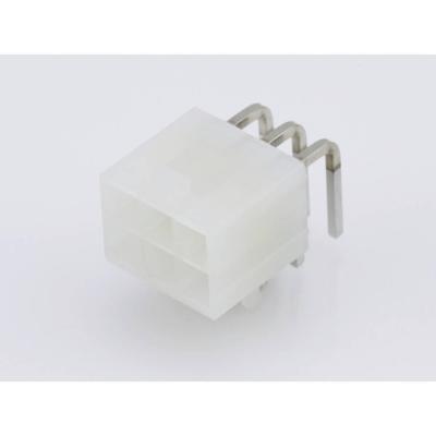 Molex 39301062 Female header, inbouw (standaard) Totaal aantal polen: 6 Rastermaat: 4.2 mm Inhoud: 1 stuk(s) Bulk