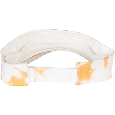 Flexfit FX8888BD Batik Dye Curved Visor Cap - Orange-White - One Size