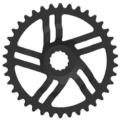 Esjot tandwiel Bosch Gen.3 Act. Direct Mount 1/2x3/32 44T