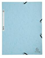 Elastomap exacompta aquarel a4 3 klep 400gr blauw - thumbnail