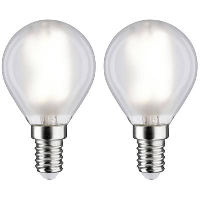 Paulmann 28919 LED-lamp Energielabel F (A - G) E14 Kogel 4.8 W = 40 W Neutraalwit (Ø x h) 45 mm x 78 mm 2 stuk(s) Paulmann 28919 LED-lamp Energielabel F (A - G) E14 Kogel 4.8 W = 40 W Neutraalwit (Ø x h) 45 mm x 78 mm 2 stuk(s)