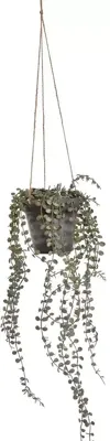 Pure Royal kunst hangplant blad 45cm groen