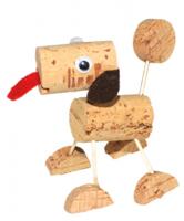 Kids At Work hondje van kurk - thumbnail