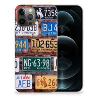 iPhone 12 Pro Max | Siliconen hoesje | met foto Kentekenplaten - thumbnail