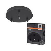 OSRAM HOMELIGHTING Vintage 1906 PenduLum Triple Canopy Round 4099854442735 Hanglamp Zwart - thumbnail