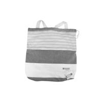 The One Towelling Hamam Tas 2-in-1 90 X 170 Cm Grijs/donker Grijs - thumbnail