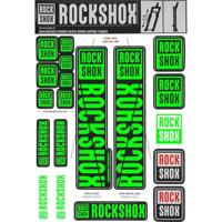 ROCKSHOX decor set decal set green - thumbnail