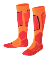 Falke SK2 Intermediate Skisok Kinderen Flash Orange 23-26 - thumbnail