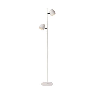 Lucide SKANSKA - Vloerlamp - LED 3 StepDim - 2x5W 3000K - Wit Lucide SKANSKA - Vloerlamp - LED 3 StepDim - 2x5W 3000K - Wit
