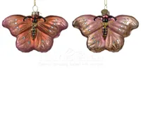 Kerstornament Vlinder Assorti 1st - thumbnail