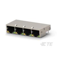 TE Connectivity TE AMP High Performance Mod Jacks High Performance Mod Jacks 1888251-4 1 stuk(s) - thumbnail