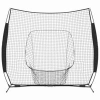 Honken en Softbal Zwart 250 x 106 x 209 cm Polyester - thumbnail