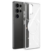 Dux Ducis Samsung Galaxy S25 Ultra hoesje - Magsafe backcover - Bayer Transparant - thumbnail