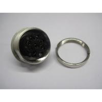 Lumberg KGV 81 DIN-connector Bus, inbouw verticaal Aantal polen: 8 Zilver 1 stuk(s) - thumbnail