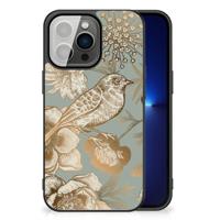 Bloemen Hoesje voor iPhone 13 Pro Vintage Bird Flowers - thumbnail