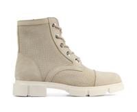 Mace Dames Enkellaarsjes in Suede (Beige) - thumbnail