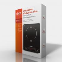 LIVOO DOC235 Enkele inductiekookplaat - 22 cm - van 60 ° tot 240 ° - Zwart - thumbnail