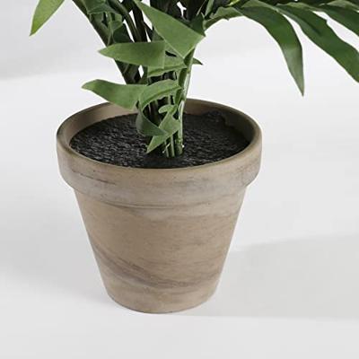 Decoratieve plant Mica Decorations 45 x 60 cm Keramisch PVC Palmboom