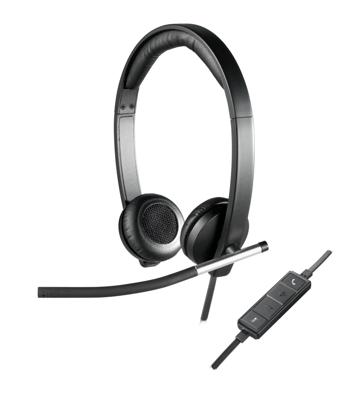 Logitech H650e USB-headset, Bekabelde PC-headset, stereo